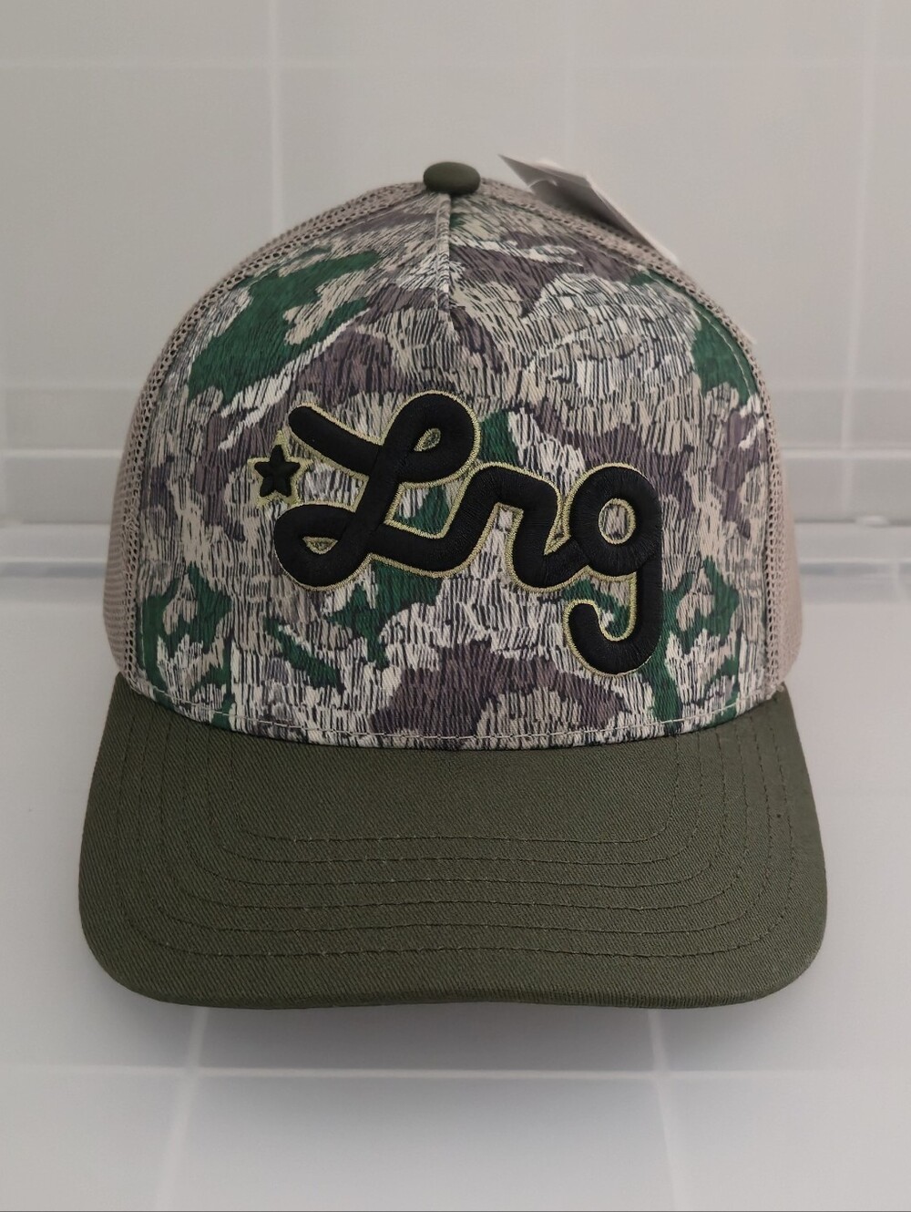 LRG Camo Trucker Hat